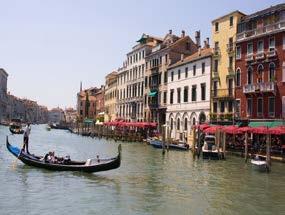 Rond Venetië liggen een veelvoud van charmante steden zoals Vicenza, met de beroemde paleizenbouwer Palladio.