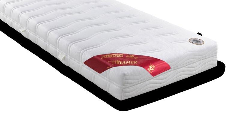 Het grote voordeel van een pocketveer matras is dat het matras uitstekend ventileerd; het matras is van binnen hol, ideaal voor