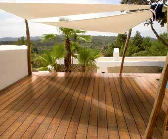 zijn uiterst stabiel! Een plezier om mee te werken! BAMBOO TERRASDELEN Bamboo flooring terrasdelen zijn uitermate weersbestendig en duurzaam.