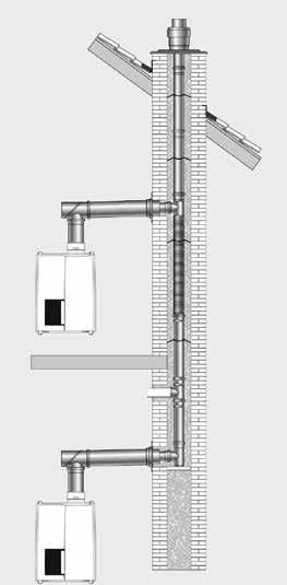 6.9.2 CLV-systeem De E325EC HP is standaard voorzien van een ingebouwde terugslagklep om recirculatie over de ketel te voorkomen.