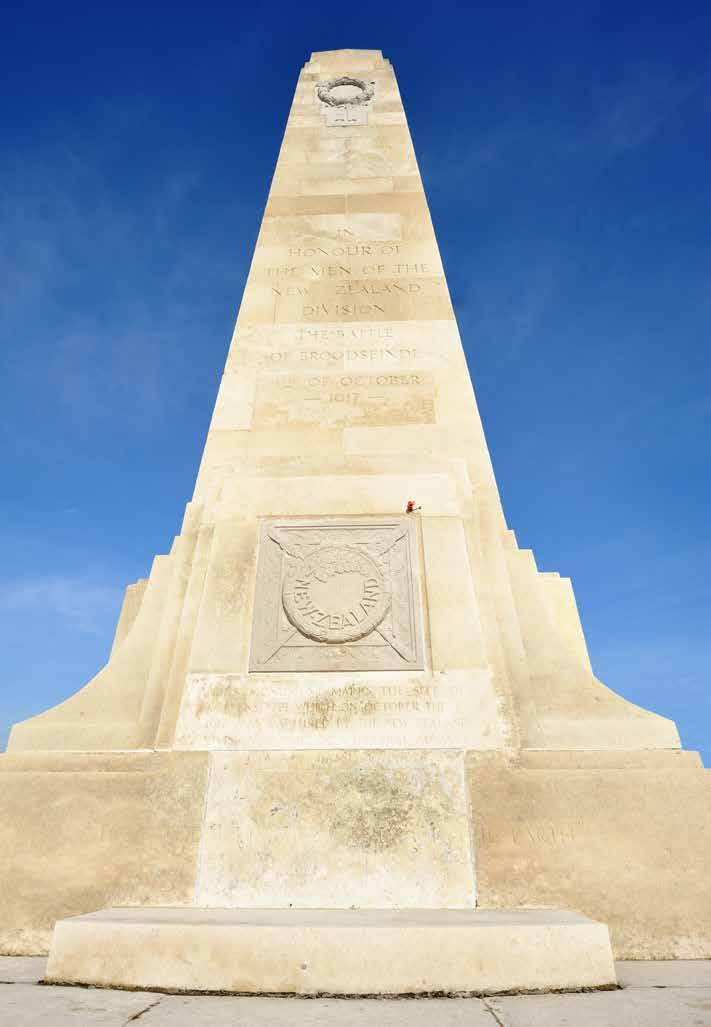 12.10 Nieuw-Zeelandse herdenkingsplechtigheid CWGC Tyne Cot Cemetery, Passendale CWGC Butttes New British Cemetery, Zonnebeke 12 oktober 1917 is de bloedigste dag