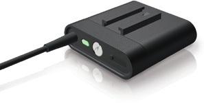 Flexibele batterijvoeding voor eenvoudige bevestiging > Handig, compact & waterdicht design - IP63 > Long