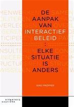 interactief beleid, elke situatie is anders Auteur(s): Propper, I.