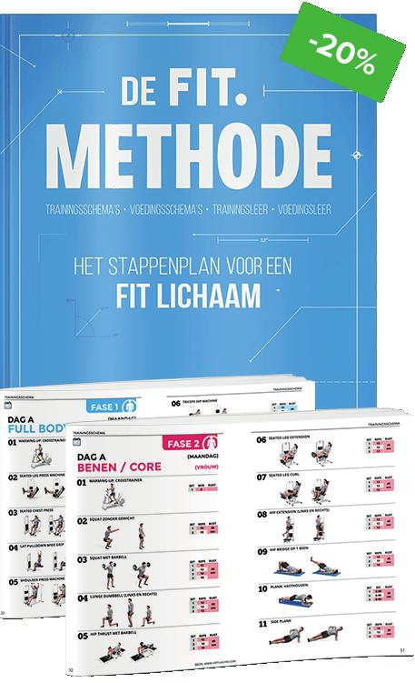 HET PLAN VOOR EEN FIT LICHAAM DE FIT methode is het stappenplan voor het opbouwen van een fit lichaam. Met deze effectieve methode kun je direct aan de slag met je eigen voedings- en trainingsschema.