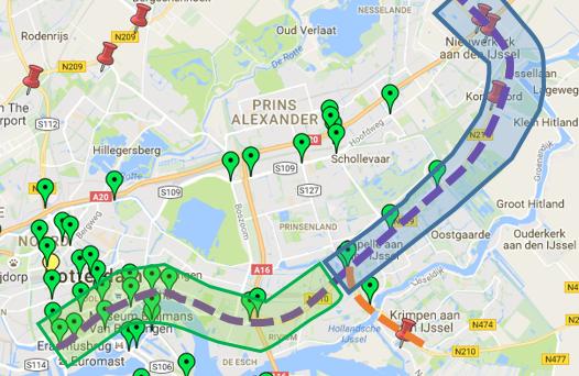 De praktijkcases in Rotterdam en Almere Rotterdam: Test de mogelijkheid om beelden van