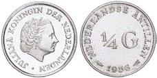 In origineel doosje KNM. Proof. 15 171 5 Gulden 2009 Antoine Maduro. KM 79. Proof. 10 172 10 Gulden 2010 Autonomiemonument. KM 81.