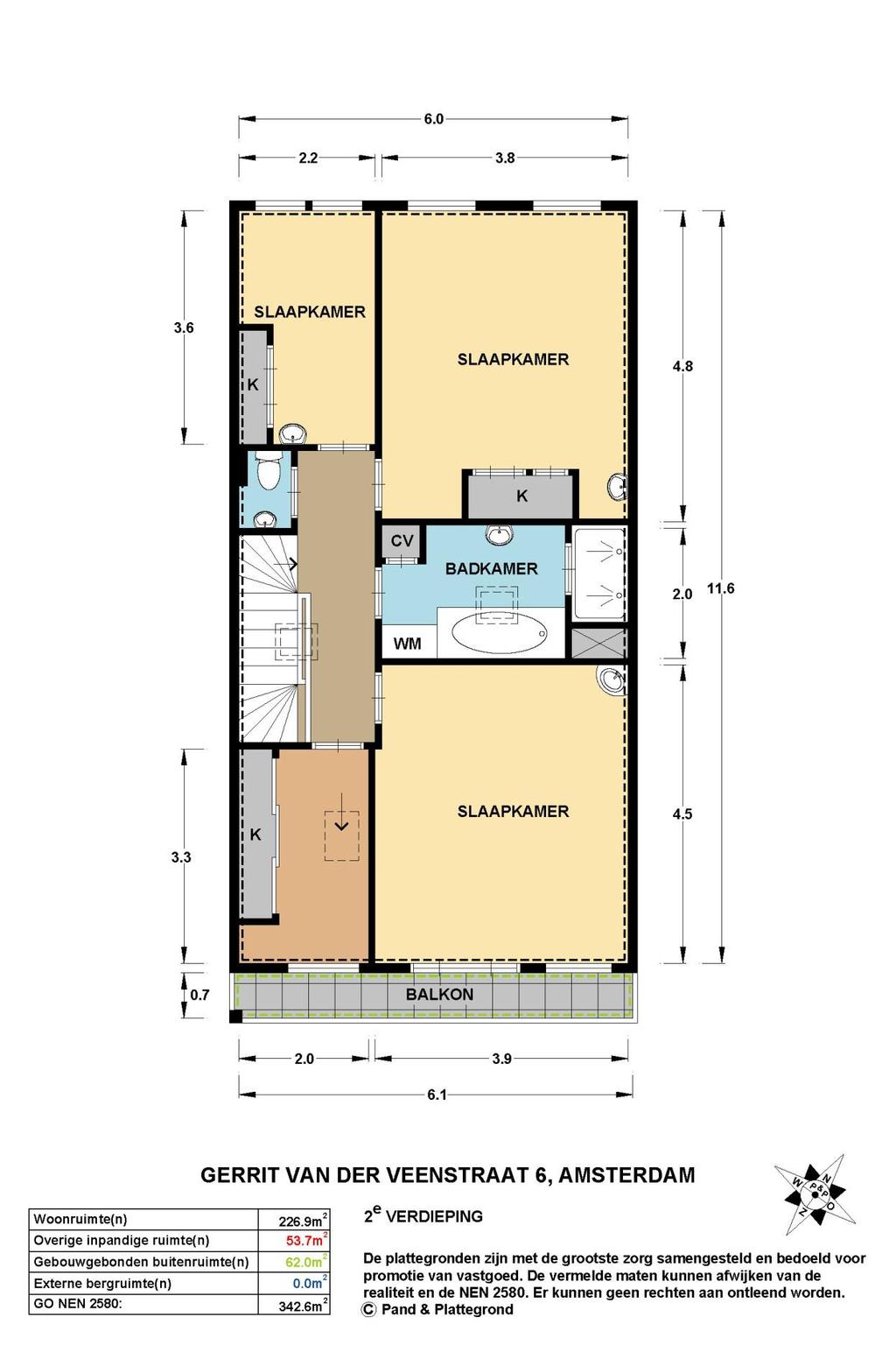 Bijlage IV: plattegrond tweede