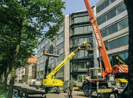 De innoverende renovatie van dit gebouw gelegen aan de Uitbreidingstraat 66 in Berchem, een gebouw uit 1988, past volledig in de strategie van de herschikking in de kantorenportefeuille.