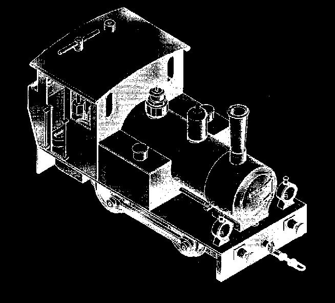 Steffers Aantal bladen: 52 Naar oorpronkelijk ontwerp van Brian Arridge Tekeningset is inclusief de keteltekening De bouwbeschrijving van deze lok verscheen in "Onder Stoom", 1997 t/m 2002 Spoor