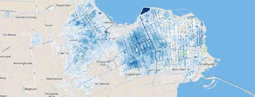 maatwerk. Ook nieuwe landschappen, bijvoorbeeld rond de tulpenbroeierijen in het Grootslag, kunnen lokaal een waterkerende functie krijgen.