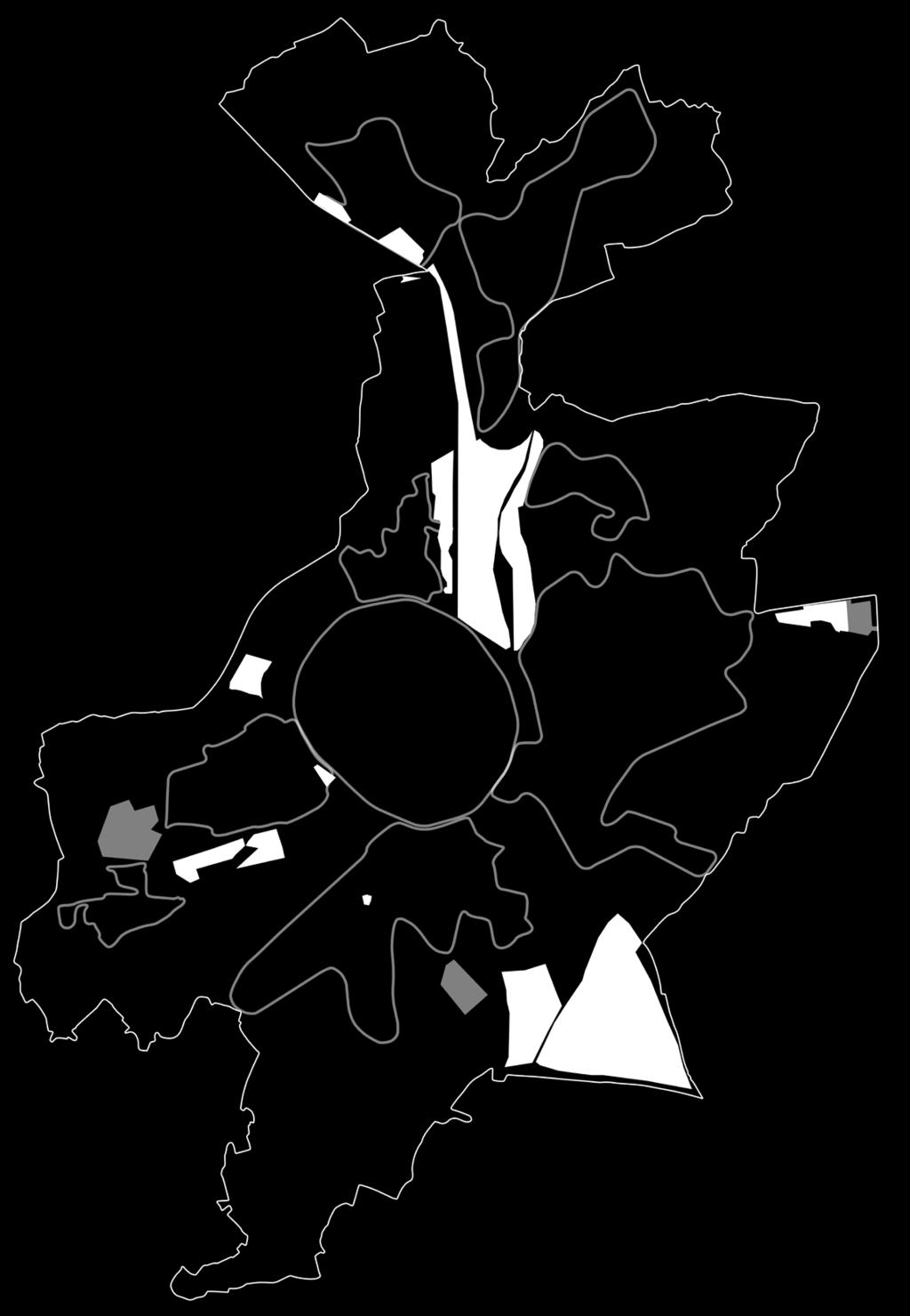 Werken in Leuven Selectie van de bedrijventerreinen te Leuven Figuur: Selectie van de bedrijventerreinen en lange termijn