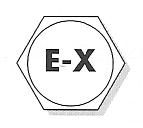 Schroeven 02.0140 E-X De zelftappende roestvrijstalen type A schroeven met als kopteken E-X. Vervaardigd van materiaal RvS A2/ werkstof No:1.4301 volgens DIN 17440.