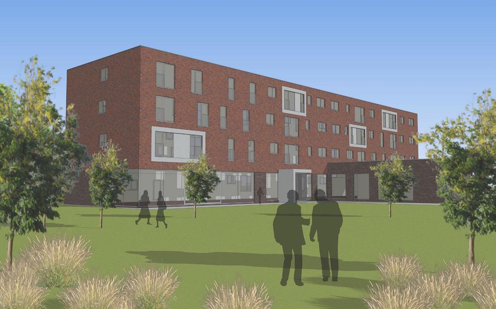 9 NIEUWBOUWPROJECT GMH IN CAUTERHOEK Doelgroep Het project richt zich op verschillende doelgroepen: De appartementen De appartementen beschikken over twee slaapkamers.