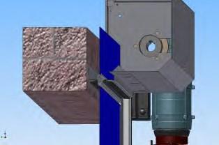 Door de mechanische uitvoering sluit de bekleding met afdichtingsrubber nauw aan op de geleiderails. Dat maakt een druk in de ruimte tot 50 Pa mogelijk.