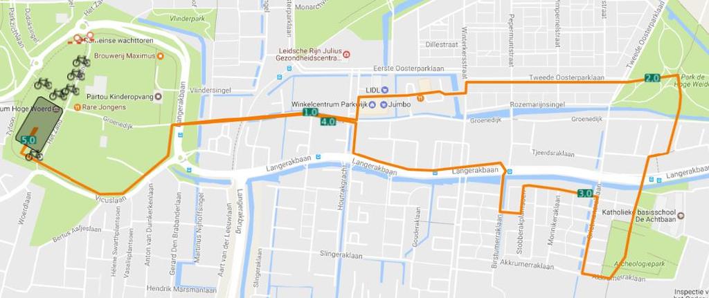 DAG 2 (30 mei 2017) - 5 KM (Kaart) Routes