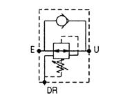 SPECIALE KLEPPEN DIREKTE VOLGORDEKLEPPEN Voorzien van parallel geschakelde terugslagklep.