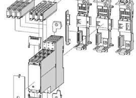 SIRIUS 3SK1 veiligheidsrelais) Veilige 3RM1motorstarters in combinatie met 3SK1 Advanced veiligheidsrelais, SIL 3 / PL e, IP20: Veilige Directstarters, 24 V DC voedingsspanning: - Directstarter met