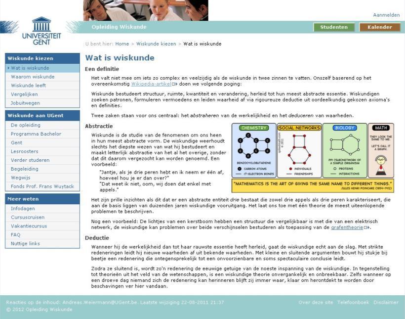 INFORMEER JE Zes manieren om je optimaal te informeren over je studiekeuze: