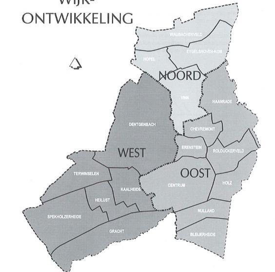 gemeente de afgelopen jaren haar gemeentelijke structuurvisie uitgewerkt in drie stadsdeelvisies voor Kerkrade Noord, -Oost en West. Kerkrade West In Kerkrade West wonen ongeveer 6.940 huishoudens.