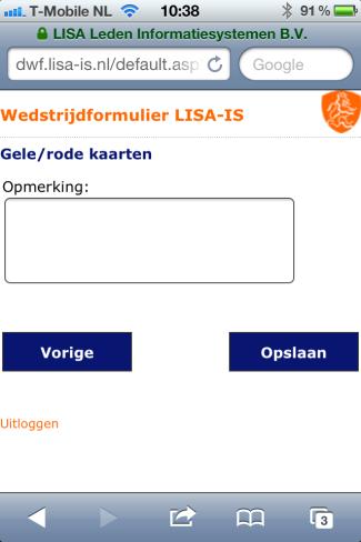 Stap 4h: opmerking invoegen Voer een