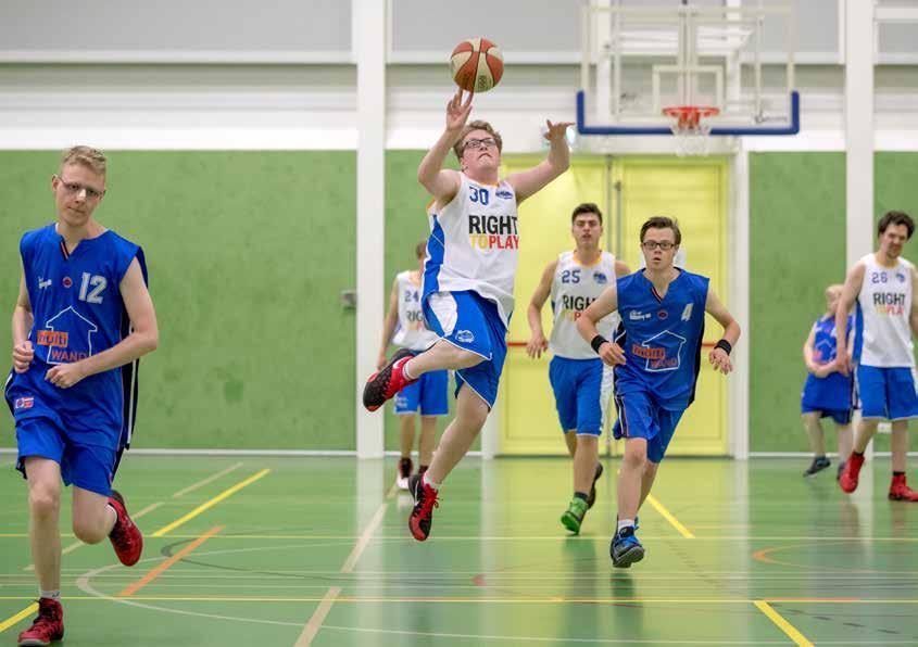 Special Olympics Het doel van de Nederlandse Basketball Bond is om zoveel mogelijk mensen te laten genieten van basketball, passief en actief. Basketball: iedereen, altijd en overal!