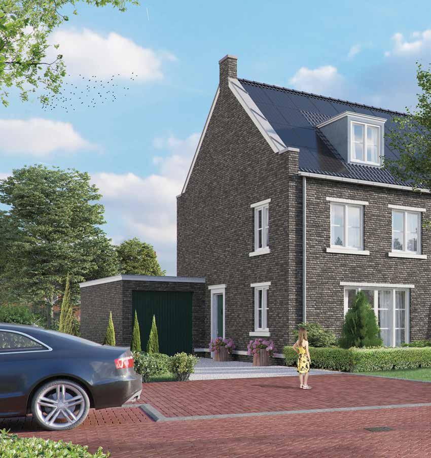 KLASSIEKE TWEEKAPPER Deze robuuste, halfvrijstaande woning valt direct op