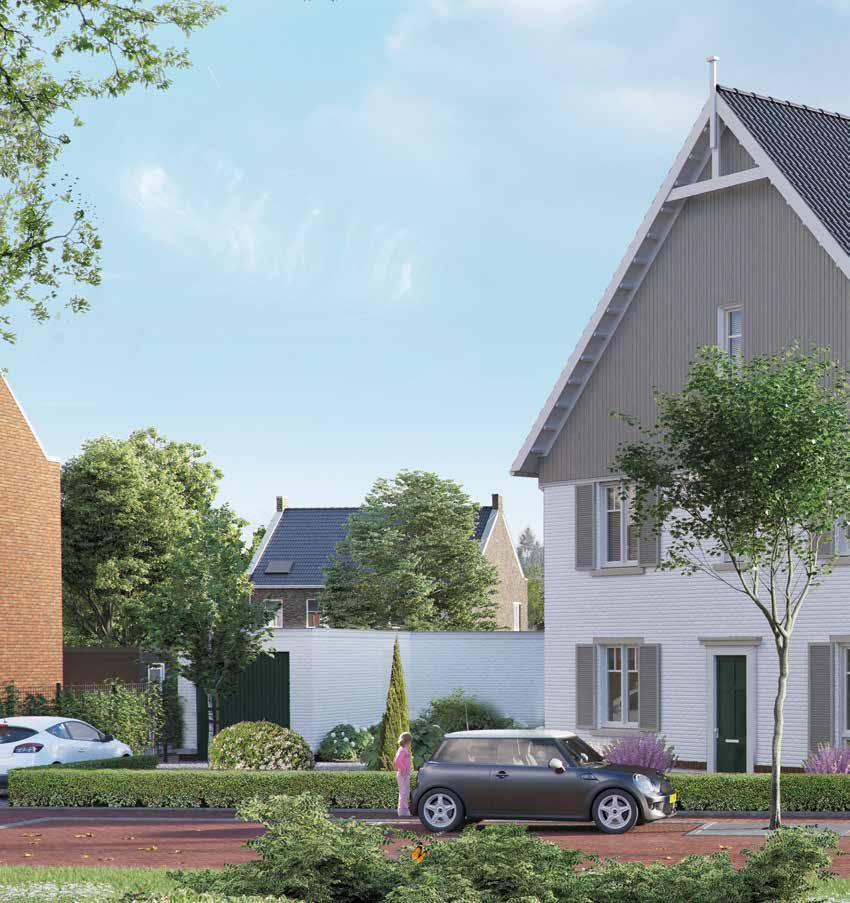 KLASSE MET EEN TWIST Het type Manx is een royale, halfvrijstaande woning met een