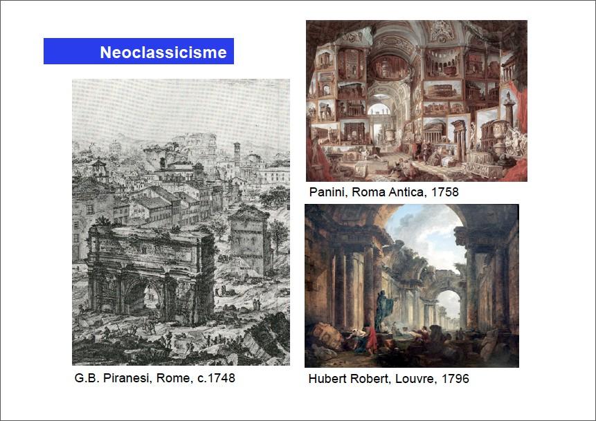 Door het herontdekken van Griekenland en Rome, ontdekken ze ook Pompei, een verloren beschaving.