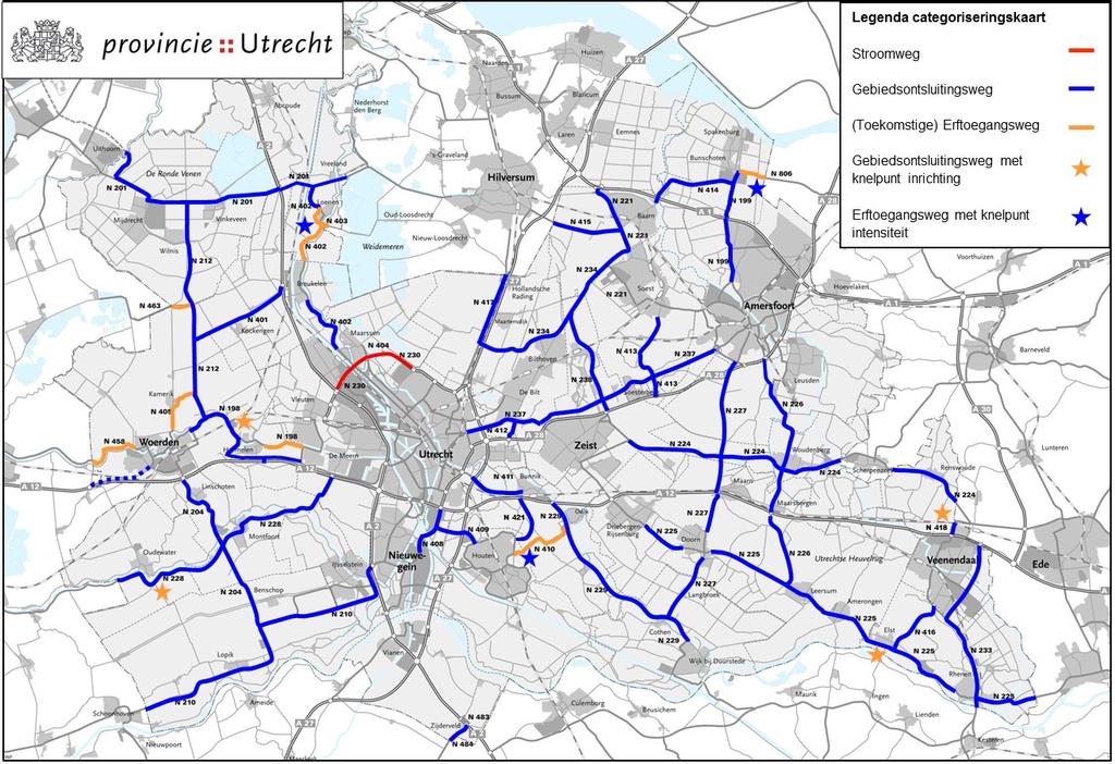 Op gebiedsontsluitingswegen vindt een zekere bundeling van verkeer plaats om de naastgelegen verblijfsgebieden te ontlasten; de etmaalintensiteiten liggen daarom doorgaans hoger dan 6.