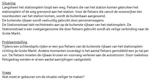 Case 2 stationsplein Case 3