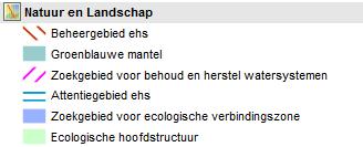 gedeelte binnen de Ecologische hoofdstructuur.