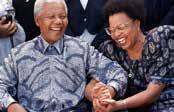 WEETJES OVER NELSON MANDELA Nelson Mandela is drie keer getrouwd geweest en twee keer gescheiden. Zijn bekendste huwelijk was met Winnie Mandela. In totaal kreeg Mandela vijf kinderen.