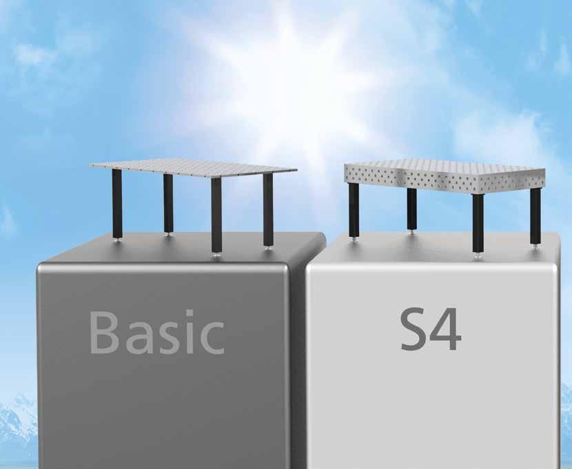 WIJ DICHTEN HET GAT 1.095 Voorbeeld van tafelgrootte 2,0 x 1,0 meter 28 mm systeem zonder plasmanitrering. 1.995 Voorbeeld van tafelgrootte 2,0 x 1,0 meter 28 mm systeem zonder plasmanitrering.