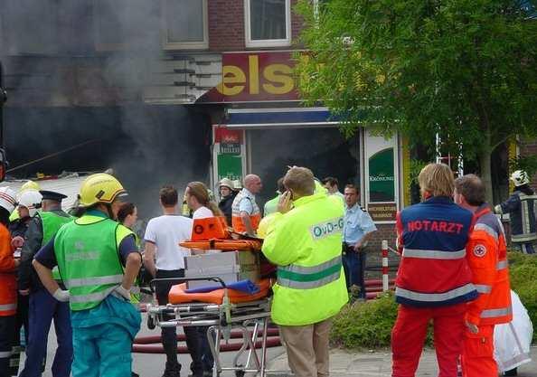 ambulance- en brandweerzorg in de