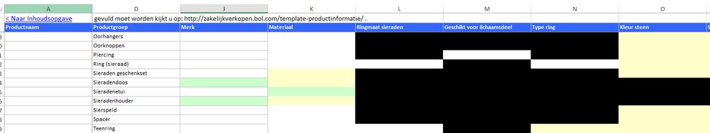 7. Specificaties (2/3) Aanlevering van