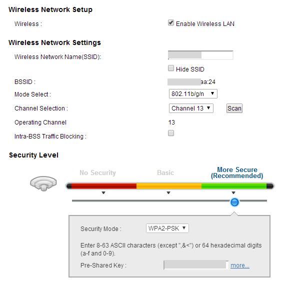 Wifi (draadloos) beveiliging ALTIJD beveiligen Zo mogelijk met WPA2