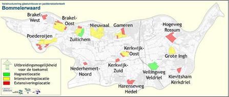 5 Verkeersroutes, aanpassingen en maatregelen In dit hoofdstuk wordt beschreven hoe de verschillende intensiveringsgebieden, reserveconcentratiegebieden en extensiveringsgebieden ontsloten kunnen