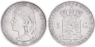 796 Zfr / prachtig 500 G005 258 1 Gulden 1898 mmt.