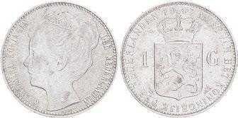 259 260 261 G005 259 1 Gulden 1898 mmt.