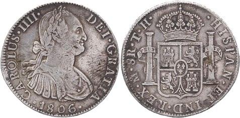 8 Reales 1804TH (with: CAROLUS).