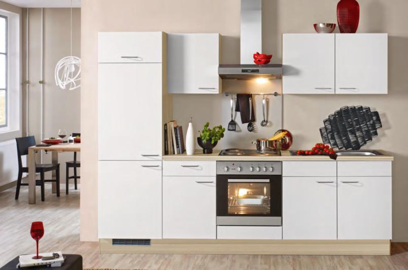 INBOUWOVEN RVS WASEMKAP RVS SPOELBAK 999,- KITCHENETTE, ZONDER DECO Kitchenette, witte fronten, ca.