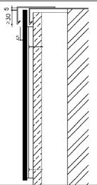 Voorbeeld 3: renovatie met behulp van ventilatielatjes 5.2. Onzichtbare bevestiging door verlijming 1 