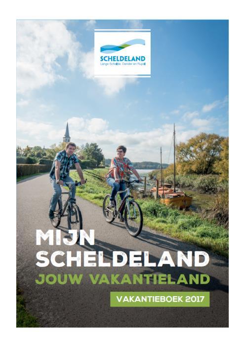 Toerisme Provincie Antwerpen 2017 Scheldeland (samen met TOV) Scheldeland vakantieboek 148