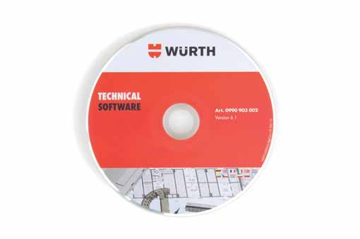 7. Würth anker berekeningssoftware Met deze praktische en gebruiksvriendelijke Würth berekeningssoftware kunt u een zekere en veilige bevestiging per situatie