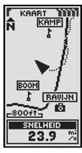 VIJF HOOFDPAGINA S U kunt alles wat u nodig hebt om te navigeren met uw GPS 100 S terugvinden op de vijf