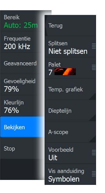 U kunt kiezen voor maximaal 8x zoomen in het vervolgkeuzemenu, via de knoppen +/-, of de zoomknoppen (+ of -).