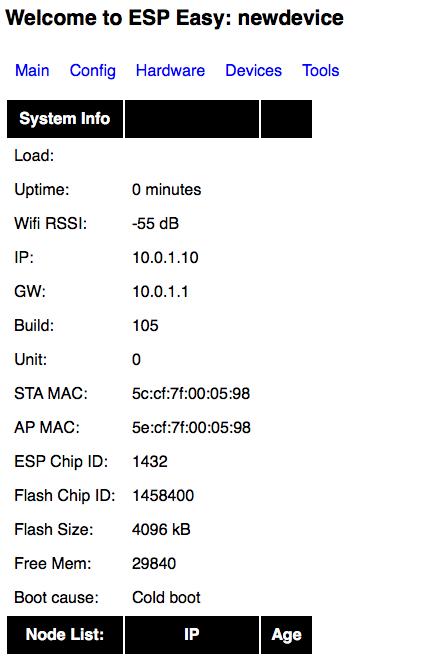 4. U kunt nu uw laptop/tablet weer omschakelen naar uw huisnetwerk (hier Hub). Wanneer uw device weer aan uw huisnetwerk hangt kunt u de P1-Wifi Gateway via een browser verder configureren.