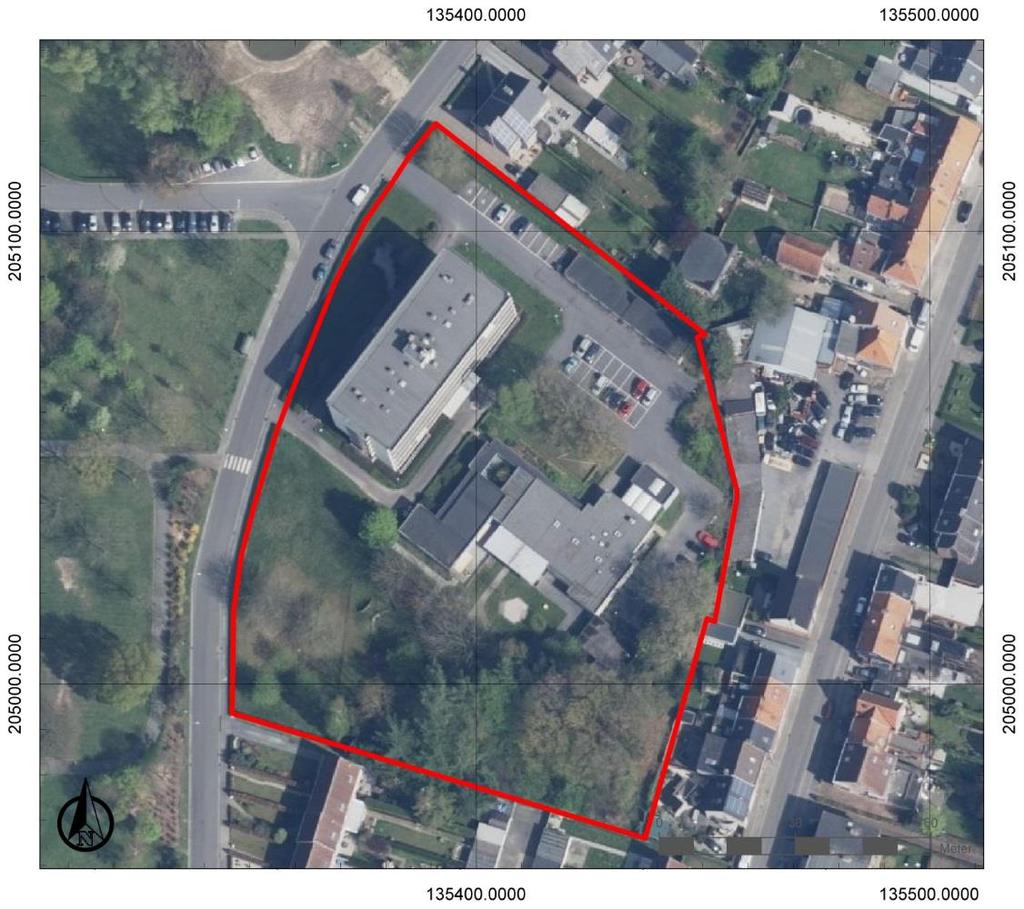 Sint-Niklaas - Voskenslaan 17 Figuur 12: Luchtfoto van