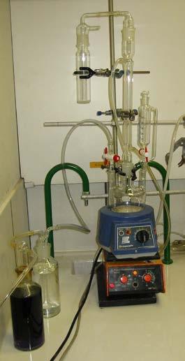 6 APPARATUUR EN MATERIAAL 6.1 Analytische balans (0,1 mg) 6.2 Destillatieopstelling(figuur 1): absorptievat kan vervangen worden door een gaswasfles 6.3 Spectrofotometer (660 nm) 6.4 Gaswasflessen 6.