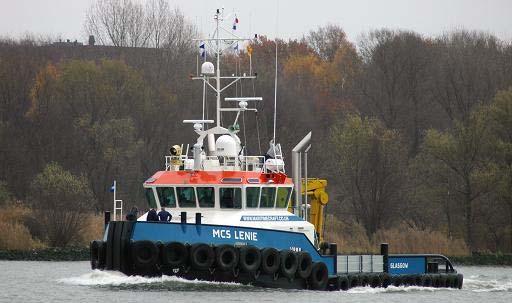 foto: R. Zegwaard MCS LENIE 9522221, Shoalbuster 2709, 3-1-2008 besteld door Maritime Craft Service (Clyde) Ltd., Largs, U.K. bij Damen Shipyards B.V.